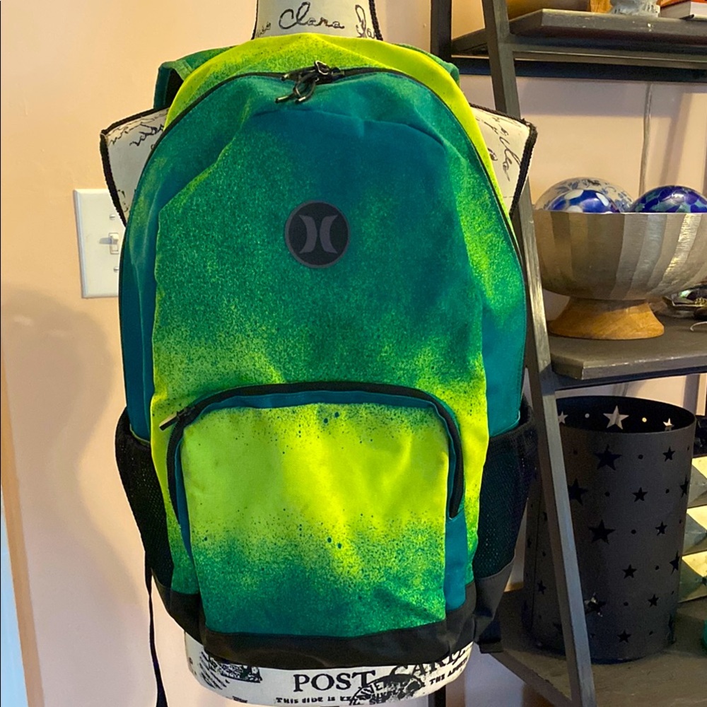 Hurley Renegade Neon Green / Yellow Backpack